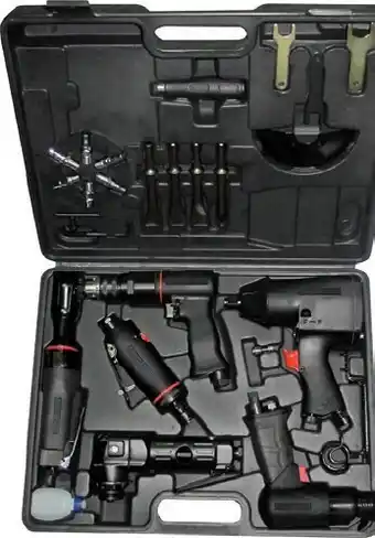 SuperCheap Auto Blackridge 26 pce mechanics air tool kit offer