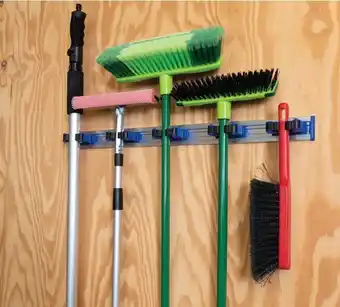 Sca 70cm broom holder rack