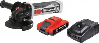 SuperCheap Auto Toolpro angle grinder skin 18v & battery pack combo offer