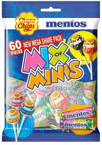 Mentos mix of minis share pack 480g