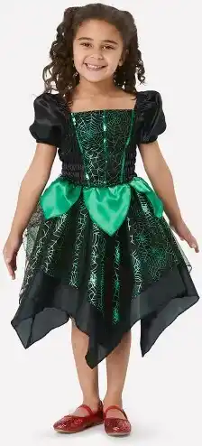 Kmart Spider witch costume - ages 4-6 offer