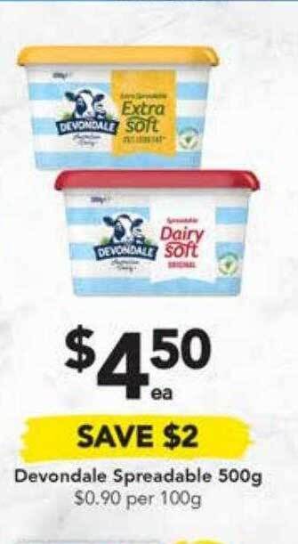 Drakes Devondale spreadable offer