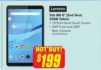 The Good Guys Lenovo tab m8 8 offer