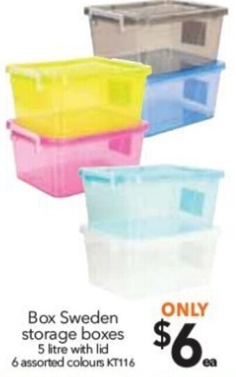 Cheap as Chips Box Sweden Storage Boxes offer