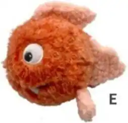 Bark-A-Boo Squeaky Ball Angler Fish Small