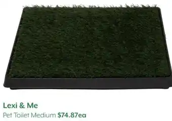 Pet stock Lexi & Me Pet Toilet Medium offer