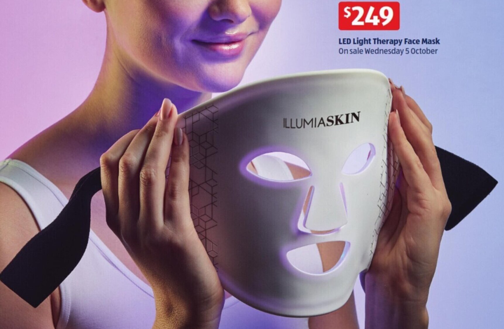 LED Light Therapy Face Mask offer at ALDI