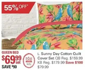 Sunny Day Cotton Quilt Cover Set