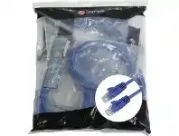 Officeworks Comsol RJ45 Cat 6 Patch Cable 3m Blue 12 Pack offer