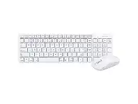 Officeworks Bonelk KM-322 Slim Wireless Keyboard & Mouse Combo White offer