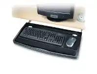 Officeworks Kensington Smartfit Underdesk Keyboard Drawer Black offer