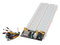 Jaycar Electronics Solderless Breadboard with Power Supply offer