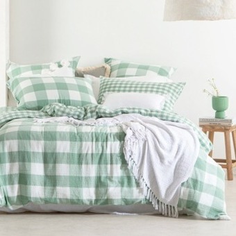 Pillow Talk Dylan quilt cover set by habitat offer