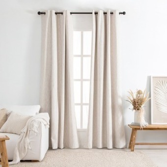 Pillow Talk Marina blockout curtain pair by m.u.s.e. offer