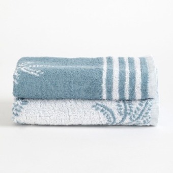 Pillow Talk Palm 2 pack hand towels by m.u.s.e. offer