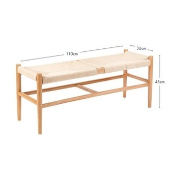 Pillow Talk Belgrade woven bench by m.u.s.e. offer