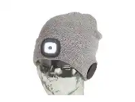 Jaycar Electronics Beanie with Bluetooth Speakers and LED Torch - Grey offer