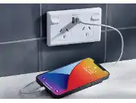 ALDI Double Power Point with USB Ports offer