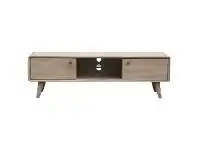 LivingStyles Vasto Acacia Timber 2 Door Lowline TV Unit, 165cm offer