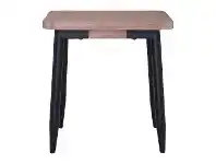 LivingStyles BinderCommercial Grade Acacia Timber & Metal Side Table offer