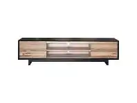 LivingStyles Balasca Marri Timber 2 Door Lowline TV Unit, 200cm offer
