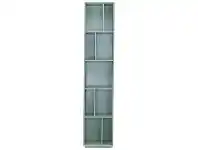 LivingStyles Tristan Ultra Slim Bookcase, Seafoam offer