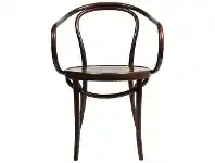 LivingStyles Princess Polish Made Commercial Grade European Beech Timber Dining Armchair, Walnut offer