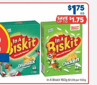 Foodland In a biskit 160g offer