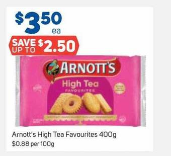 Foodland Arnott's high tea favourites 400g offer
