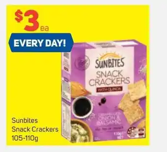 Foodland Sunbites snack crackers 105-110g offer
