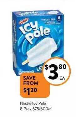 Nestlé icy pole 8 pack