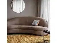 LivingStyles Saxonny Leather Sofa, 3 Seater, Granite offer