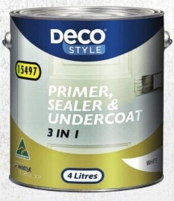 ALDI 3 In 1 Primer, Sealer And Undercoat 4L offer