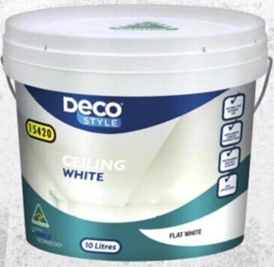 Ceiling White Paint 10L offer at ALDI