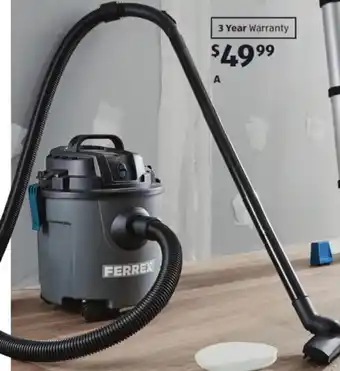 ALDI Wet And Dry Vacuum 16L offer