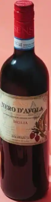 Sensi Belfrutti Sicilian Nero D'Avola 2020 750ml