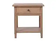 LivingStyles Balmoral Oak Timber Side Table offer