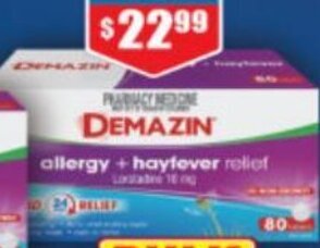 Chemist Warehouse Demazin offer