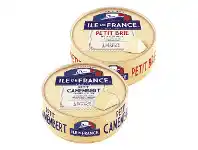 Ile De France Brie or Camembert Cheese 125g
