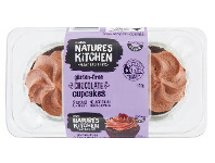 Coles Coles Nature’s Kitchen Vegan Chocolate Cup Cake 2 Pack 130g offer