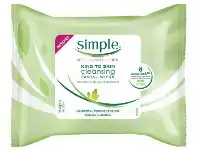 Foodworks Simple Face Wipes 25 Pack offer