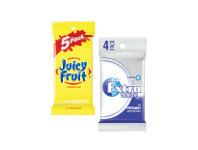 Coles Extra or Eclipse 10 Piece Chewing Gum 4 Pack or Juicy Fruit or PK 10 Piece Chewing Gum 5 Pack offer