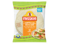 Coles Mission Tortillas White Corn 12 Pack 312g offer