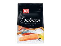 Coles I&J Salmon Portions Skin On or Off 500g offer