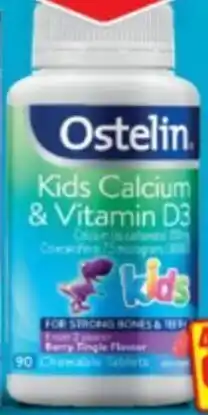 Chemist Warehouse Calcium & Vitamin D3 90 Chewable Tablet offer