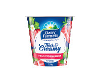 Woolworths Dairy Farmers Thick & Creamy Yoghurt 150g offer