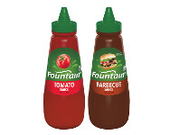 Woolworths Fountain Tomato or Barbecue Sauce 500ml offer