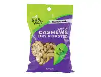 My Chemist Healthy Way Curly Cashews Dry Roasted 400g offer