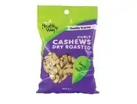 Healthy Way Curly Cashews Dry Roasted 400g