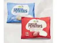 ALDI Australian Baby White or Red Potatoes 1kg Pack offer